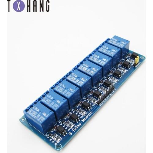 5V 8-channel relay module board PIC AVR MCU DSP ARM electronic 8-channel relay module for arduino relay diy electronics