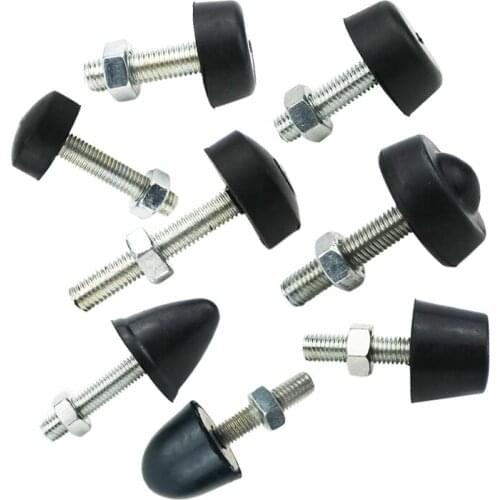 Excavator accessories engine cover screw rubber pellets anti-collision rubber