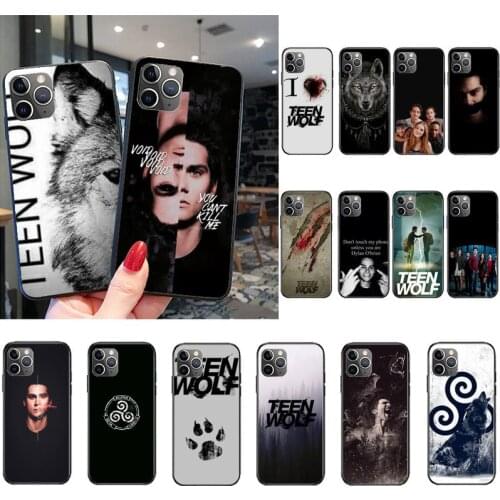 Teen wolf Phone Case for iPhone 11 12 mini pro XS MAX 8 7 Plus X XS XR