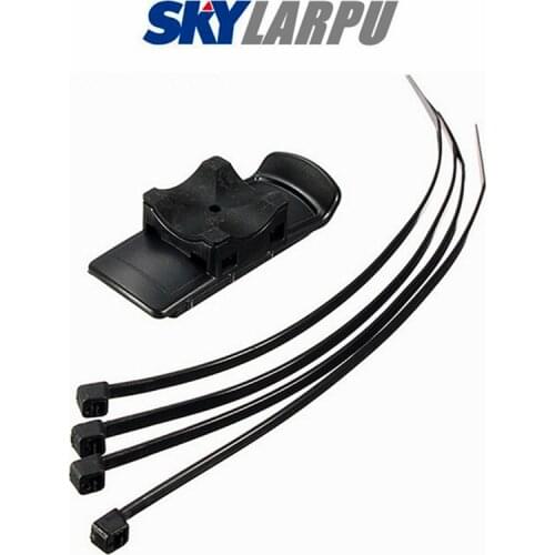 Black Computer Bicycle GPS Mount Holder Bike Stents For Garmin OREGON 450 550 Bracket Base And Tie Fixed Belt Free Shipping