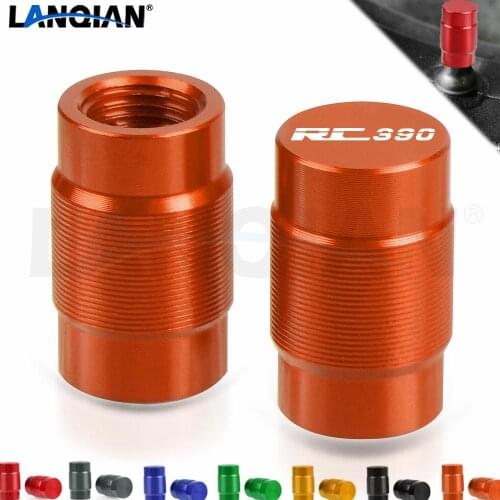 For RC390 390 Motorcycle Wheel Tire Valve Stem Caps Airtight Covers RC 390 390 2013 2014 2015 2016 2017 2018 2019