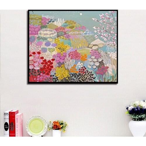 Plant Still Life Canvas Painting Spring Flowers Posters and Prints Winter Forest Wall Pictures for Living Room Decoration Wall