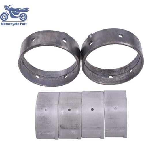 Motorcycle Engine Crankshaft Tile & Connect Rod Bearing Set STD 36mm For Honda VRX400 NT400 Bros MKI Shadow 400 Steed 1987-2005