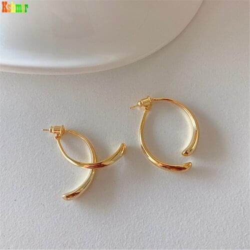 Kshmir Fashionable earring temperament 2020 new fashionable earring personality simple design sense eardrop female 2020