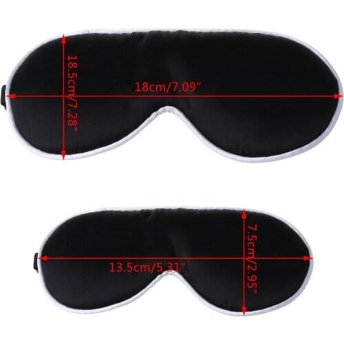 H7JC Toddler Kids Baby Imitation Silk Sleep Eye Mask with Adjustable Strap Newborn Infant Blocking Lights Sunscreen Smooth