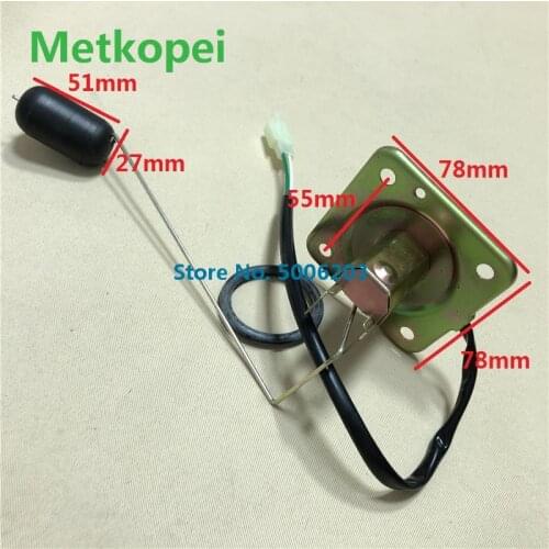 Motorcycle GN125 GS125 EN125 oil level sensor oil float fuel fank fuel quality sensor for Honda Suzuki 125cc GN GS EN WY 125