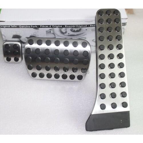 NEW stainless steel Car AMG AT Pedal For Benz W202 W203 W204 W124 W210 W211 W212 W218 X204 R172 R231 C E CLS GLK SLK SL -AT