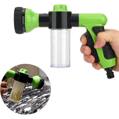 Adjustable Water Spray Foam Dispenser Garden Plant Watering Car Window Glass Washing Foam Spray In Stock