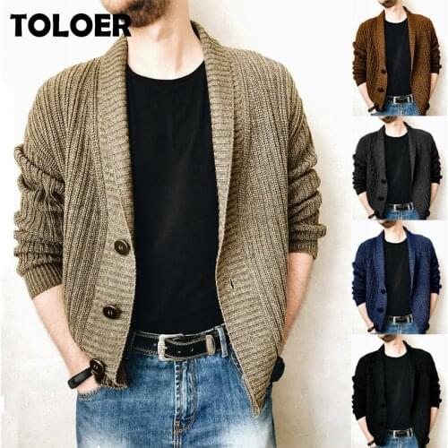 Мужские кардиганы TOLOER China At AliExpress