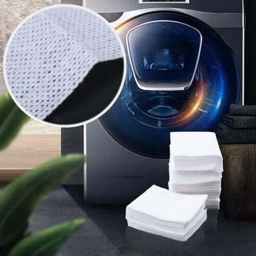 Color Catcher Sheets Dyeing Cloth Washing Machine Proof Color Absorption Sheet Anti Dyed Cloth Laundry Grabber Cloth 200Pcs/Lot