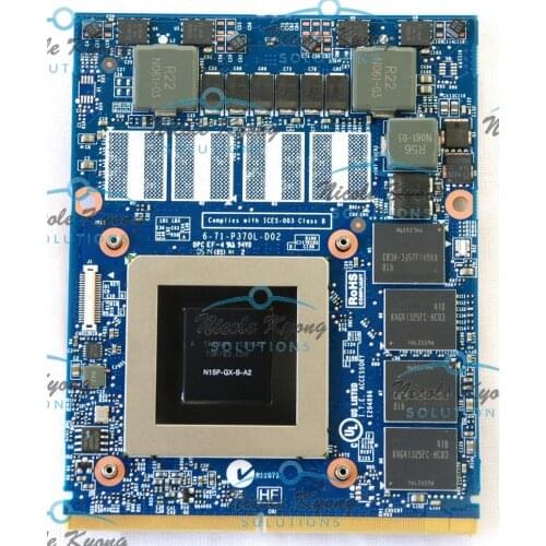GTX860M GTX 860M 4G DDR5 VGA Video Card For Clevo P375SM P170EM P150EM P157SM P151SM P150SM P170SM P177SM P370SM P570EM