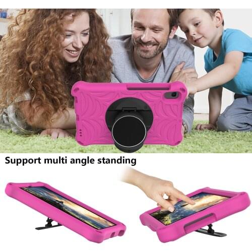 Full Body Kids Safe EVA Strap Tablet Cover Stand Case For Lenovo TAB M8 FHD TB-8705F TB-8705N TB-8505F TB-8505X 8.0 Cases #S