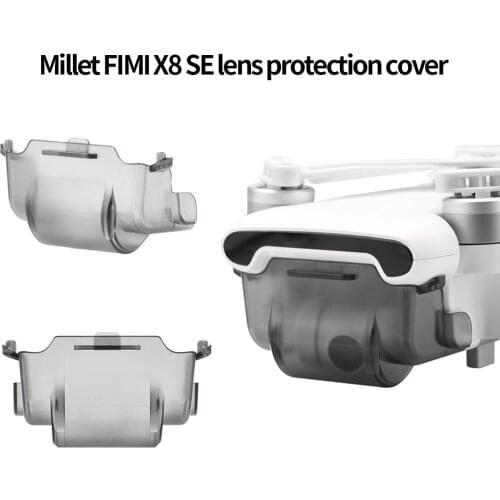 Camera Lens Cover Protective Cap Lens Sun Shade Protector Replacement for FIMI X8 SE Drone Accessories