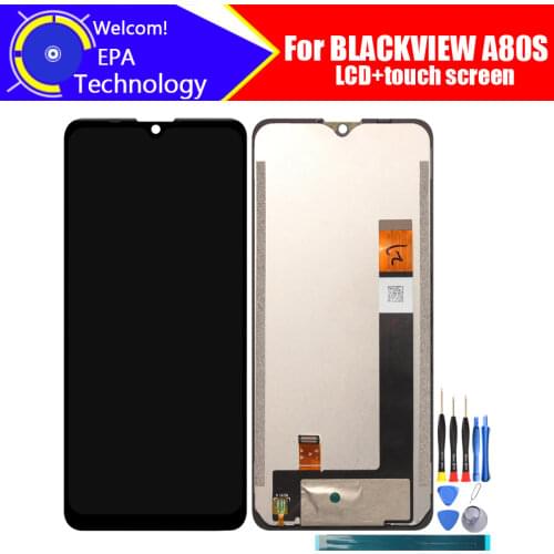 6.49 inch BLACKVIEW A80s LCD Display+Touch Screen Digitizer Assembly 100% Original LCD+Touch Digitizer for BLACKVIEW A80s+Tools