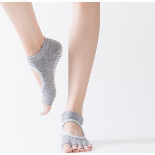 1 Pair Pedicure Tools Silicone Socks Anti-slip Detox MassageFoot Care Tool Yoga Health Gel Sock Orthopedic For Women