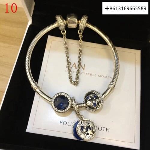 Hero100% 925 Pure Silver Original Copy High Quality 1:1 Bracelet Logo Free Wholesale Manufacturers