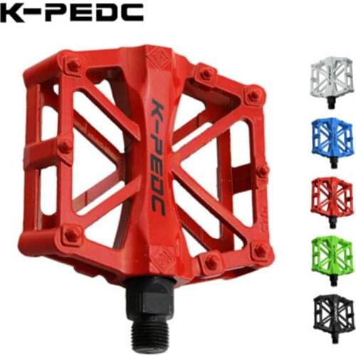 K-PEDC Bicycle Pedals Die -cast Loose Beads Pedal Mountain Bike Road Bike Riding Parts Ultralight Pedal Ball Bearing Cn(origin)