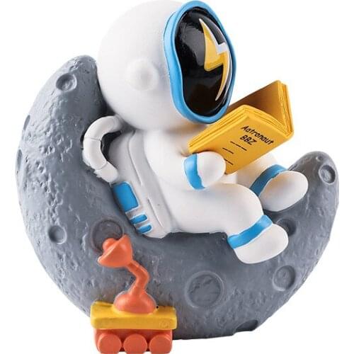 Collectible Blind Boxes Astronaut Action Figure Cosmonaut Display Space Man Model Surprise Gift for Boys Car Desk Toys Scale
