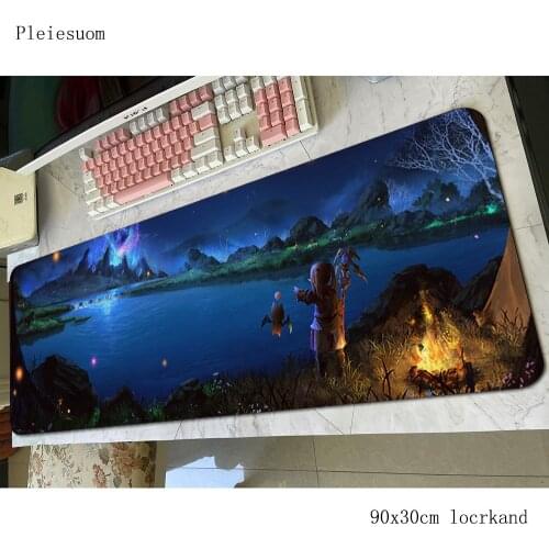 Final fantasy xiv mouse pad 800x300x4mm mats High-end Computer mouse mat gaming accessories locrkand mousepad keyboard pc gamer