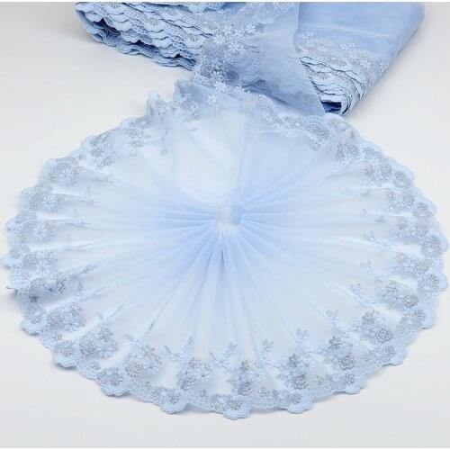 New 2y/lot Exquisite Embroidered Lace Trim, Lace Fabric ,Quality Lace Ribbon , DIY Craft&Sewing Dress Clothing Accessor