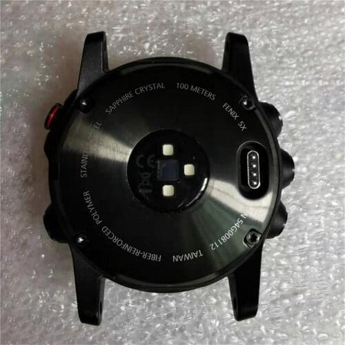Original Battery Cover Back Case with Buttons for Garmin FENIX 5x Smart Sports Watch Repair Parts