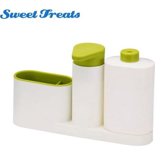 Sweettreats SinkBase Plus 3-piece sink tidy set - Green