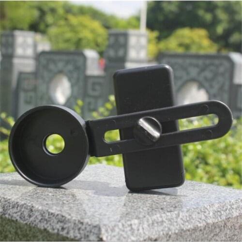 New portable stand microscope adapter adapter for binocular monoculars universal mobile phone camera adapter