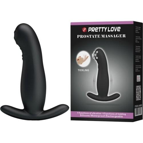 Pretty Love 7 Speed Vibrations Male Prostate Massager Anal Vibrator Butt Plug for Men Adult Erotic Anal Sex Toys