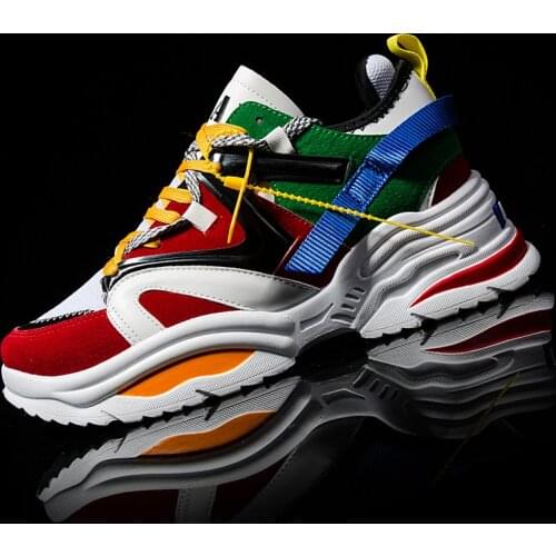 Sooneeya 2020 INS Vintage Dad Mens Sneakers Breathable Camouflage Running Shoes Man Women Height Increasing Couple Sports Shoes