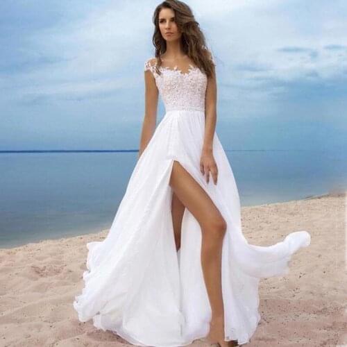 VANLYXCCI Chiffon Wedding Dresses