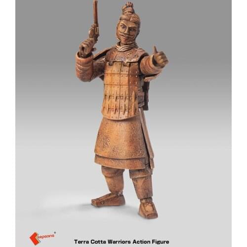 Great Qin Empire Terracotta Warriors and Horses Can Do Dolls 1/12 Model Decoration