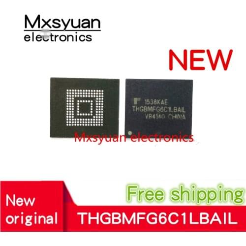 1pcs~10pcs/LOT THGBMFG6C1LBAIL BGA153 EMMC 8G new memory chip