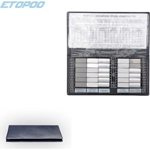 30pcs Surface Roughness Comparator Standards Composite Set Model RUG-100