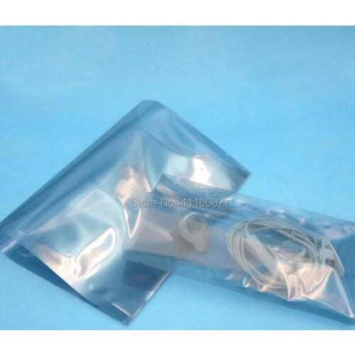 600Pcs/Lot 12*16cm Antistatic ESD Shielding Data Line Pack Bags Open Top Electronics Storage Anti-Static HDD Plastic Pouch