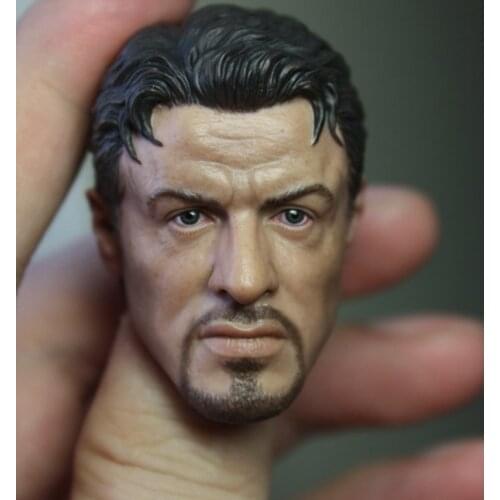 1/6 Scale Collectible Figures Accessories John Rambo Head Sculpt For 12" Male Action Figure Doll,Body Not Included B0203