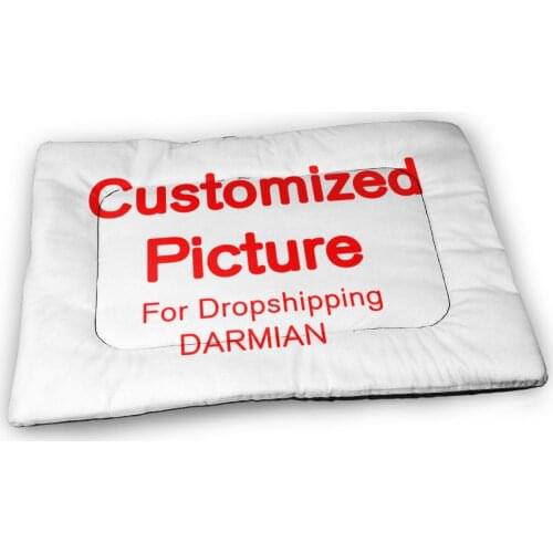 3D Customized Dog Mat Blanket For Medium Pet Pad Cats Soft Puppy Sofa Bed Cushion Warm 3D Printed Animals Kennel Blanket