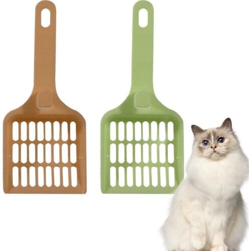 2pcs Cat Litter Scoop Cat Litter Shovel Pooper Scoopers Pets Litter Sand Shovel Pet Shit Dogs Shovel Pet Cleanning Tool