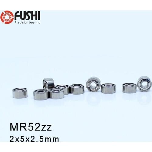 MR52ZZ ABEC-1 (500PCS) 2X5X2.5mm Miniature Bearings bearing MR52 ZZ