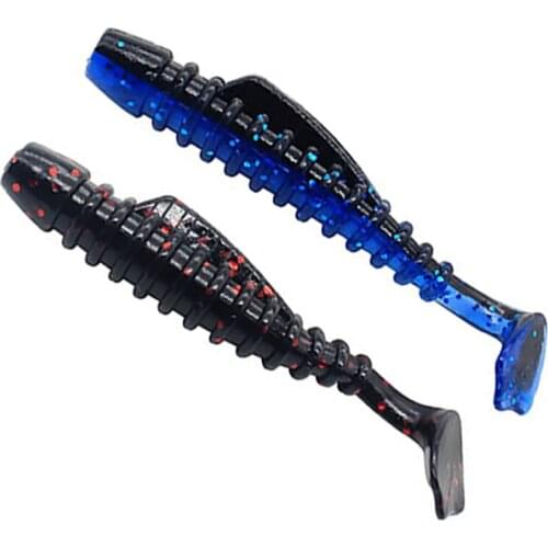 5PCS/3PCS 80MM/12MM Soft Lure Easy Shiner Artificial Silicone Bait Floating water Wobblers Fishing Lures Jigging Carp Fishing