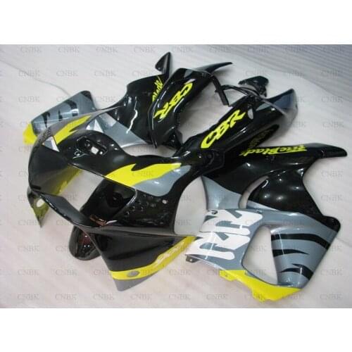 Plastic Fairings for CBR900 919 99 CBR 919RR Fairing 1998 CBR919RR Bodywork 1998 - 1999 Yellow Black Silver