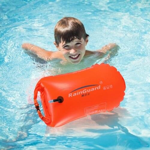Swimming Buoy Safety Swim Float Waterproof Inflatable Floating Air Dry Bag Swimming Drifting Bag For Water Sport Accessories Bag