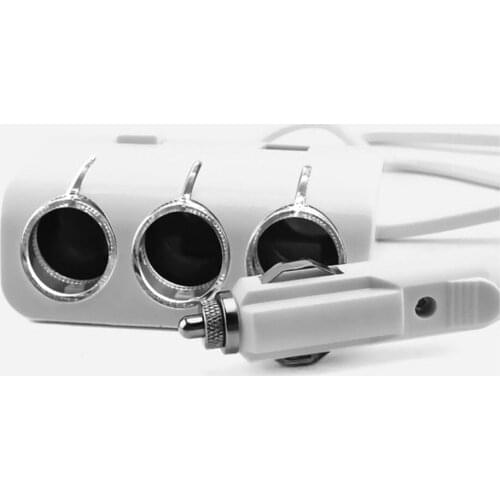 Cigarette lighter with switch one for three