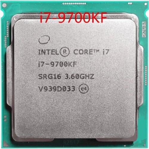 Intel Core i7 9700KF 3.6G 12MB CPU i7-9700KF Socket 1151 / H4 / LGA1151 14nm octa-core CPU