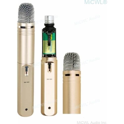 Professional Cardioid Instrument Recording Interview Broadcast Condenser Microphone Slim Pencil High Quality Mics 9V or 48V