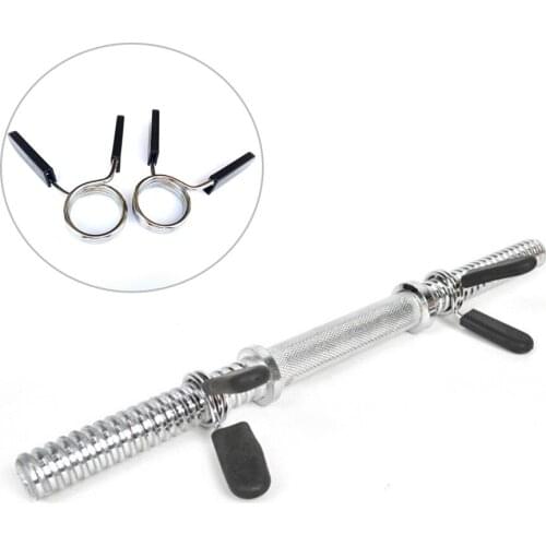 Barbell Card Buckle For Standard 1in Hole Gym Weight Bar Dumbbell Lock Clamp Spring Collar Clips Fitness Workout Tool Equipment