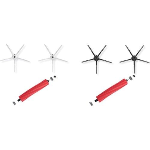 For Roborock Rubber Main Brush Side Brush Of S7 Robotic Vacuum Cleaner Accessories Replacement Parts Vacuum Cleaner