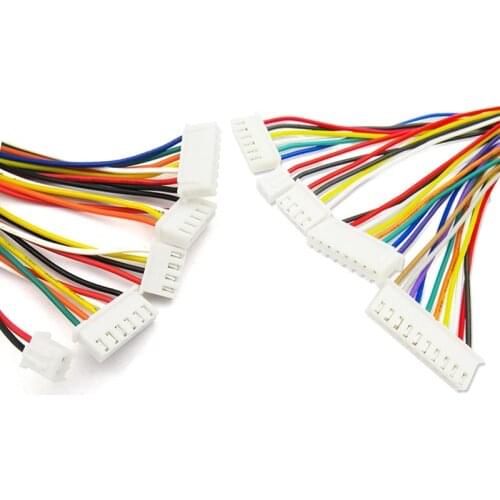 JST XH2.54 XH 2.54mm Wire Cable Connector 2/3/4/5/6/7/8/9/10 Pin Pitch Female Plug Socket 30cm Wire Length 26AWG