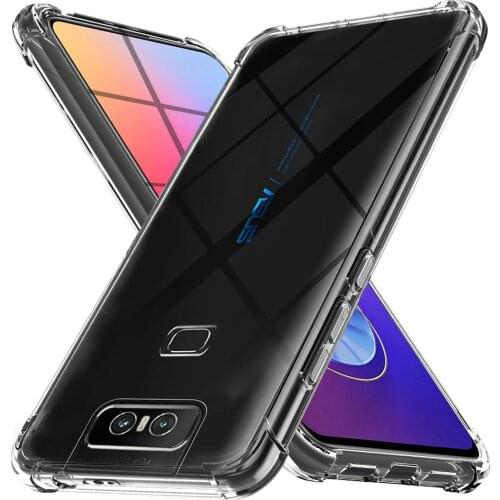 TPU Silicone Case for ASUS Zenfone MAX Pro(M1)ZB602KL ZB620KL ZC600KL ZB555KL ZB570TL Soft Shockproof Slim Clear TPU Back Cover