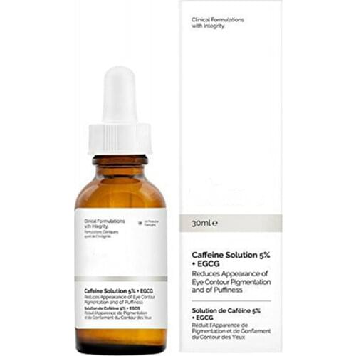Caffeine Solution 5% + EGCG Eye Serum Removal Eye Bag Dark Eye Circle Lightening Fine Line Essence Eye Skin Care Original