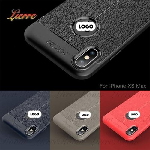 LierreRoom Litchi Rind Design Soft TPU Material Phone Protection Case For IPhone XR 11 Pro Max 12Mini Water Proof Iphone XS